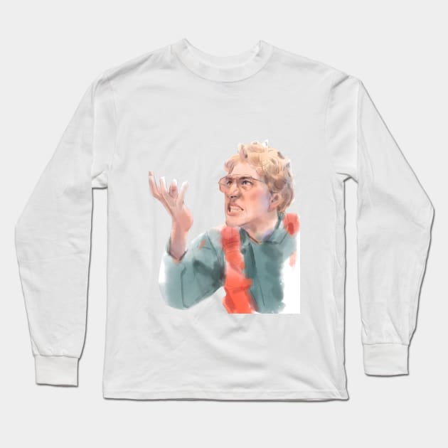 Matt, the radar technician Long Sleeve T-Shirt by christinechangart